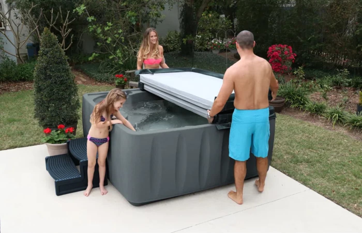 AquaRest hot tub detail 2