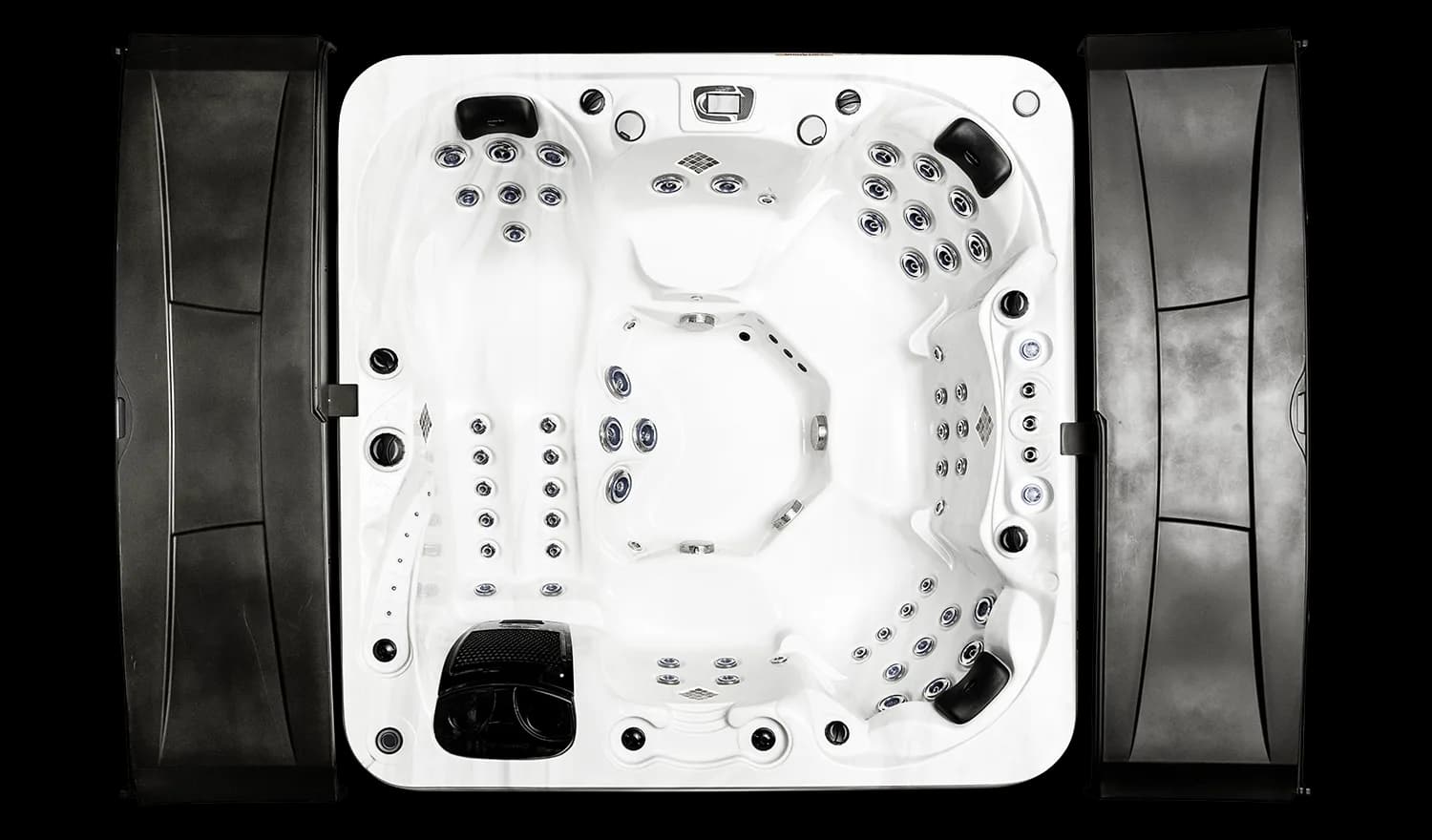 Catalina Luxury Berkshire 6-seat hot tub, manufacturer product photo