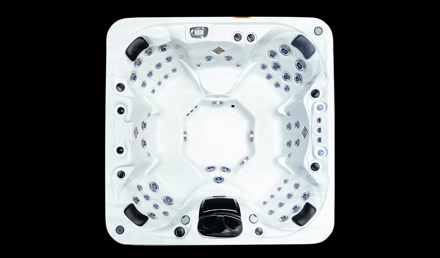 Catalina Luxury Nantucket 7-seat hot tub, manufacturer product photo