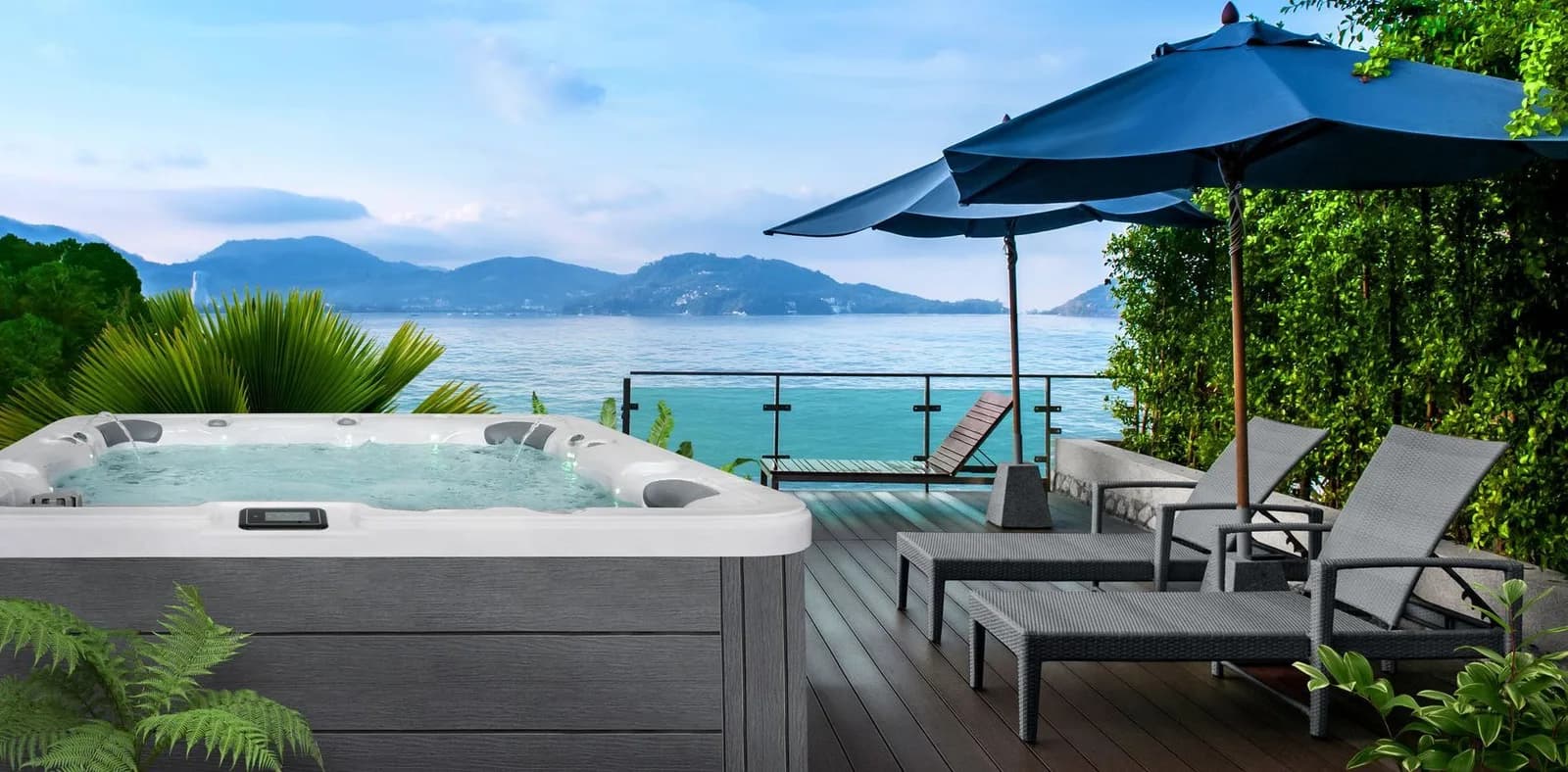 Dynasty Spas hot tub, from the Oasis Collection page