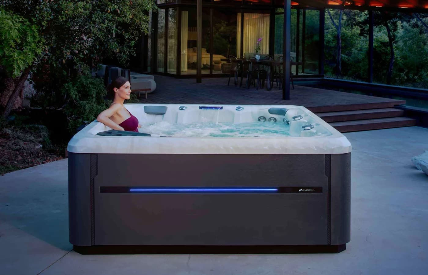 Master Spas hot tub detail 3