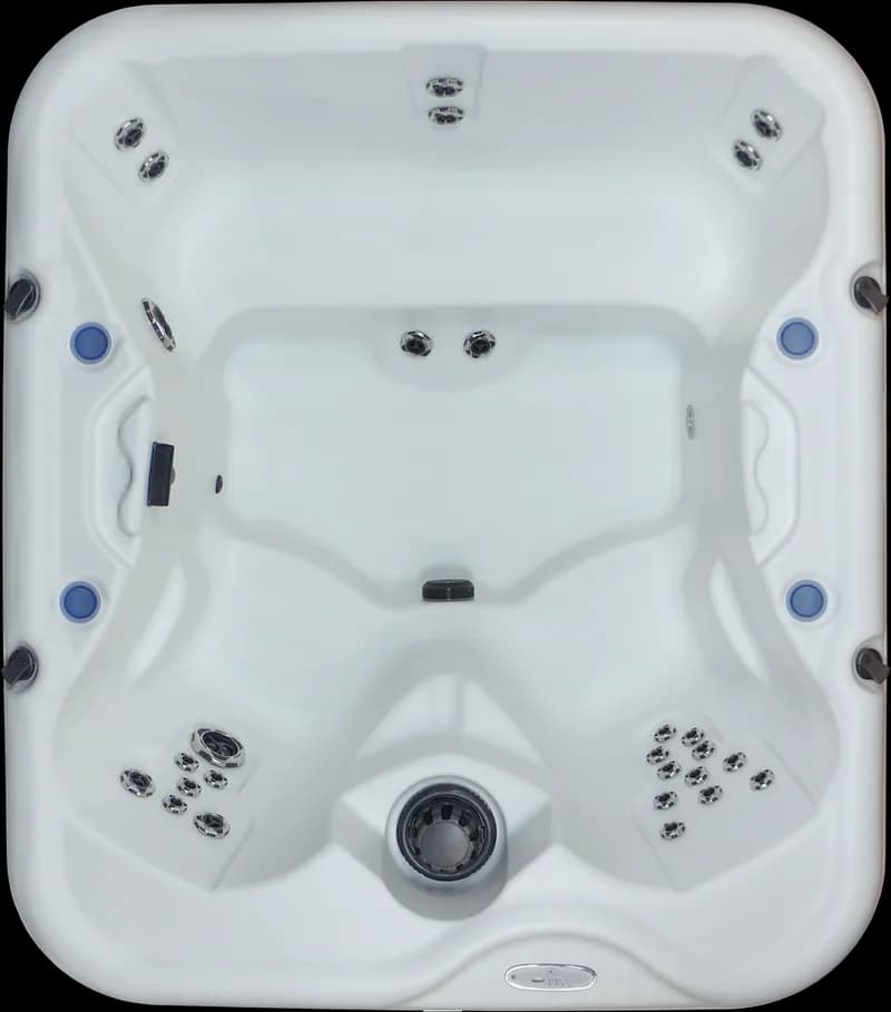 Nordic Retreat SE hot tub seen from above