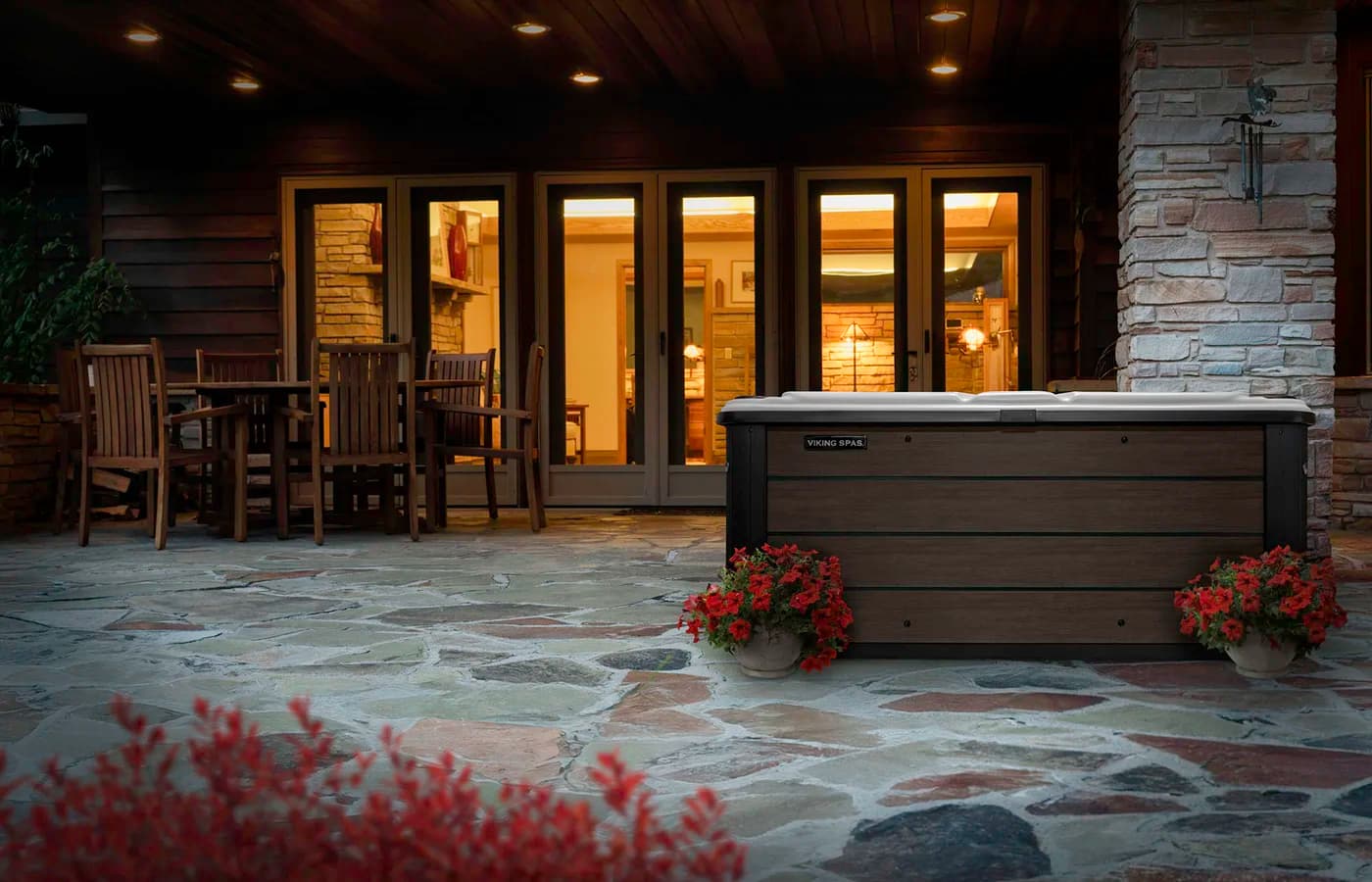 Viking Spas hot tub detail 2