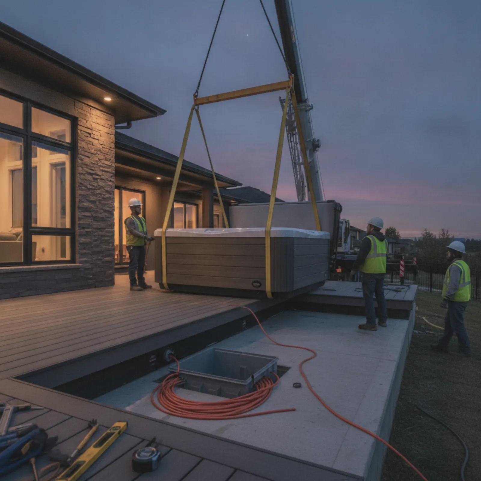 Hot Tub Delivery and Site Prep Guide: Access, Pad and Power
