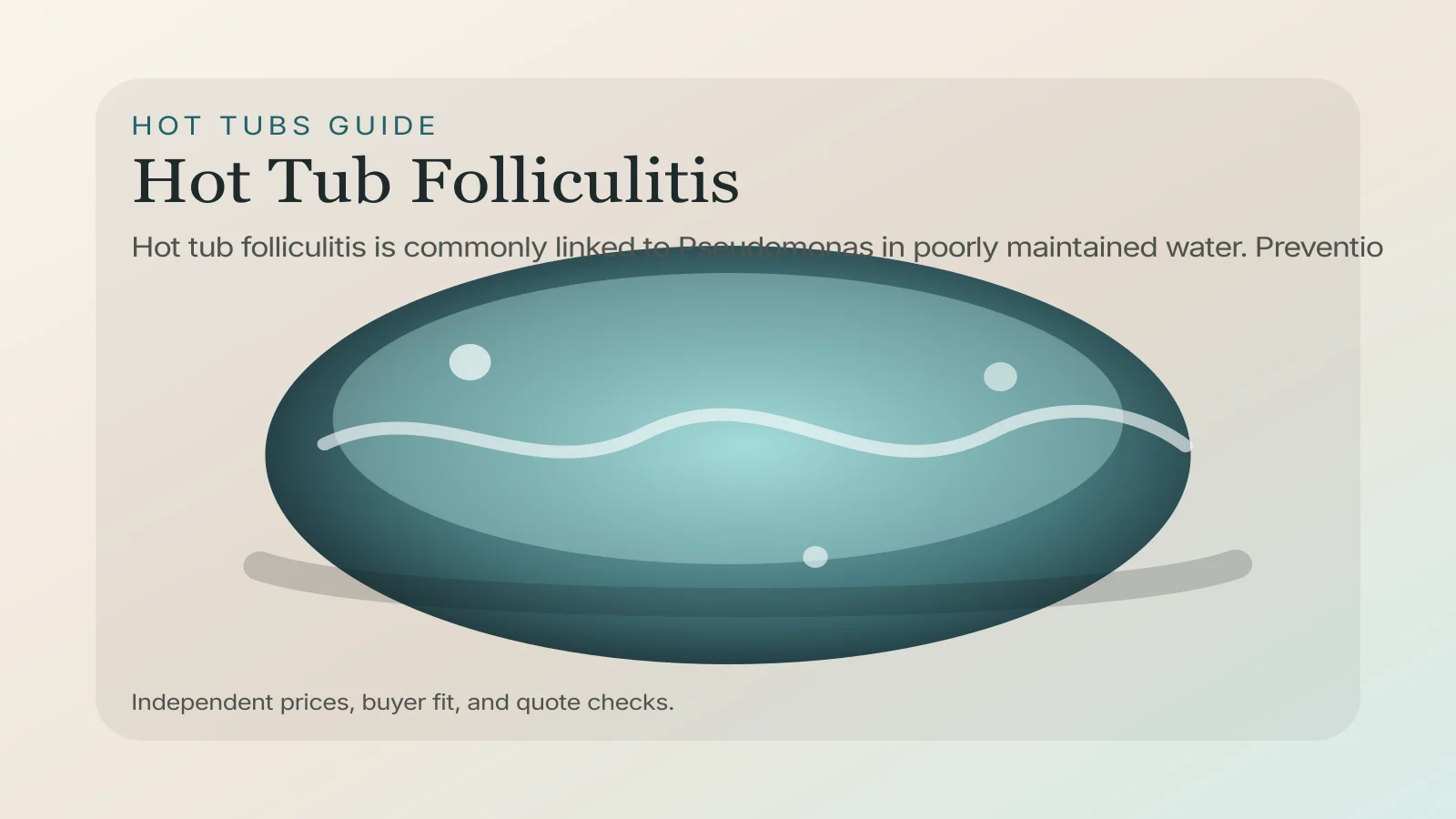 Hot Tub Folliculitis: Prevention, Symptoms, and Water Checks
