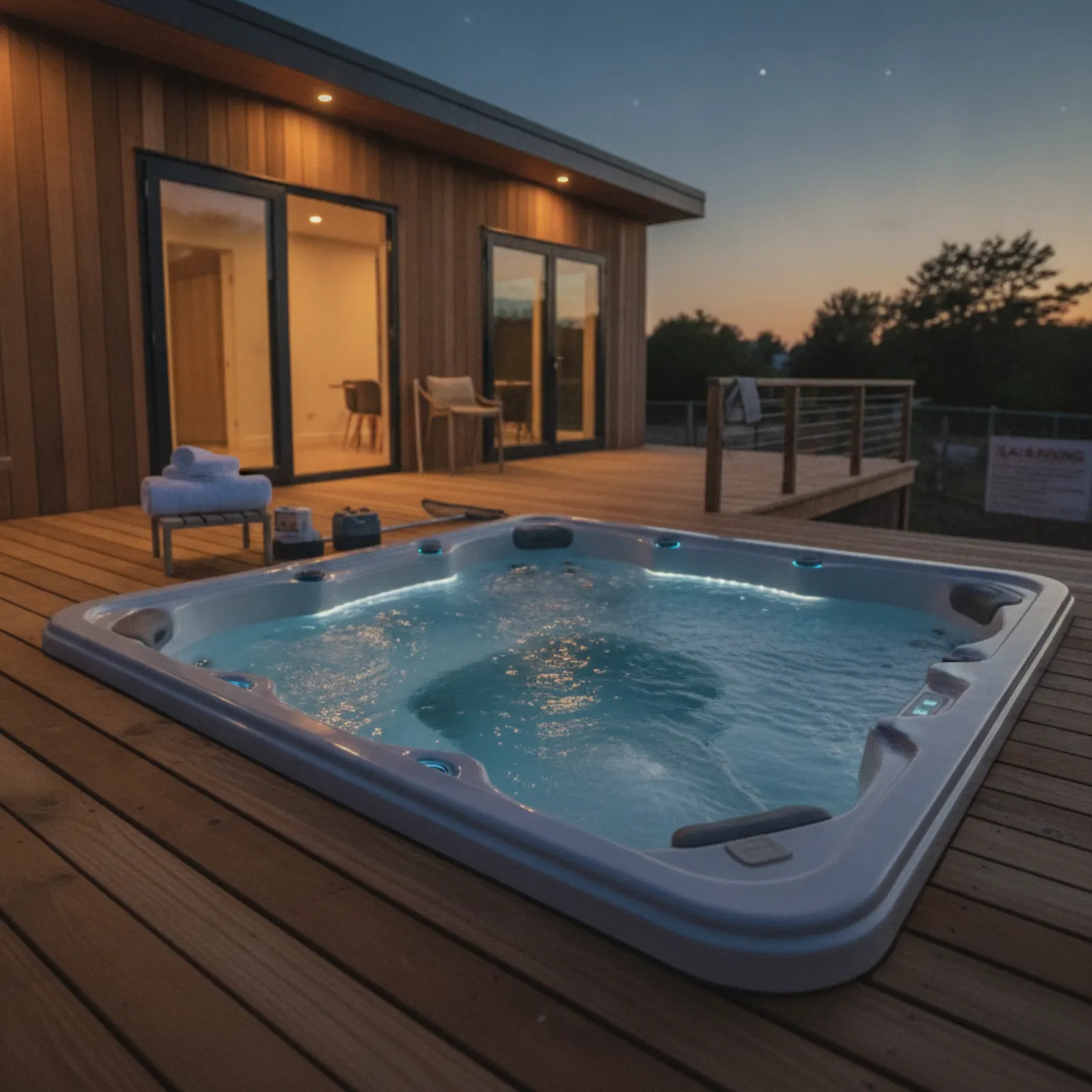 Hot Tub for Rental Property: Liability, Cleaning and Quotes