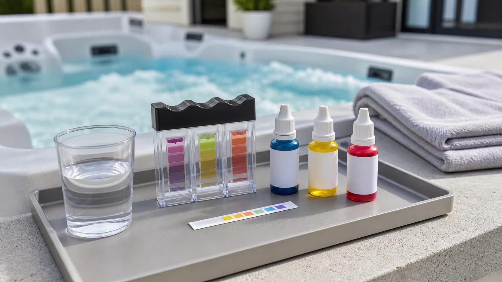 Hot Tub Test Kit: Strips vs Drop Tests