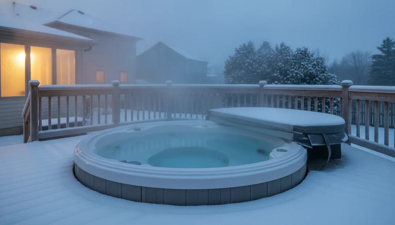 Hot Tub Winter Guide: Freeze Protection and Winterizing